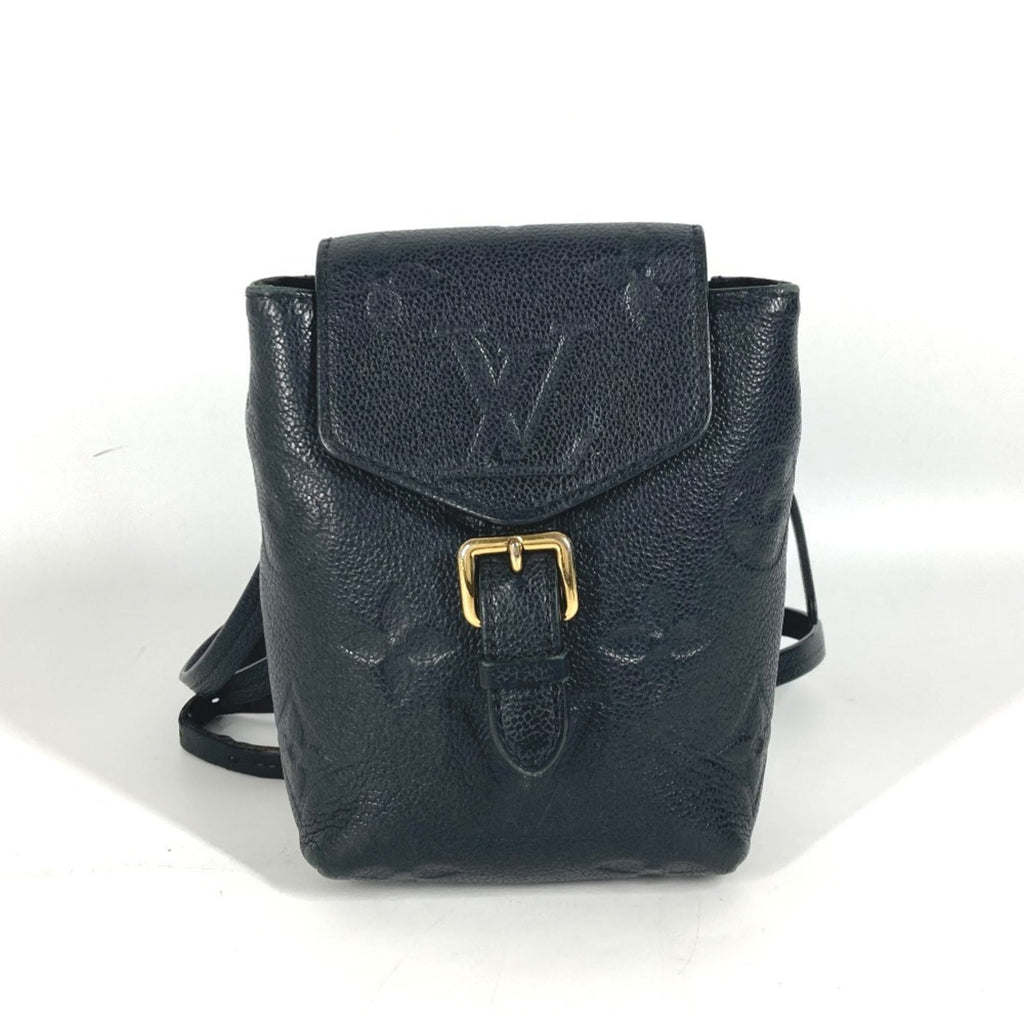 Louis Vuitton Black Noir Monogram Empreinte Backpack