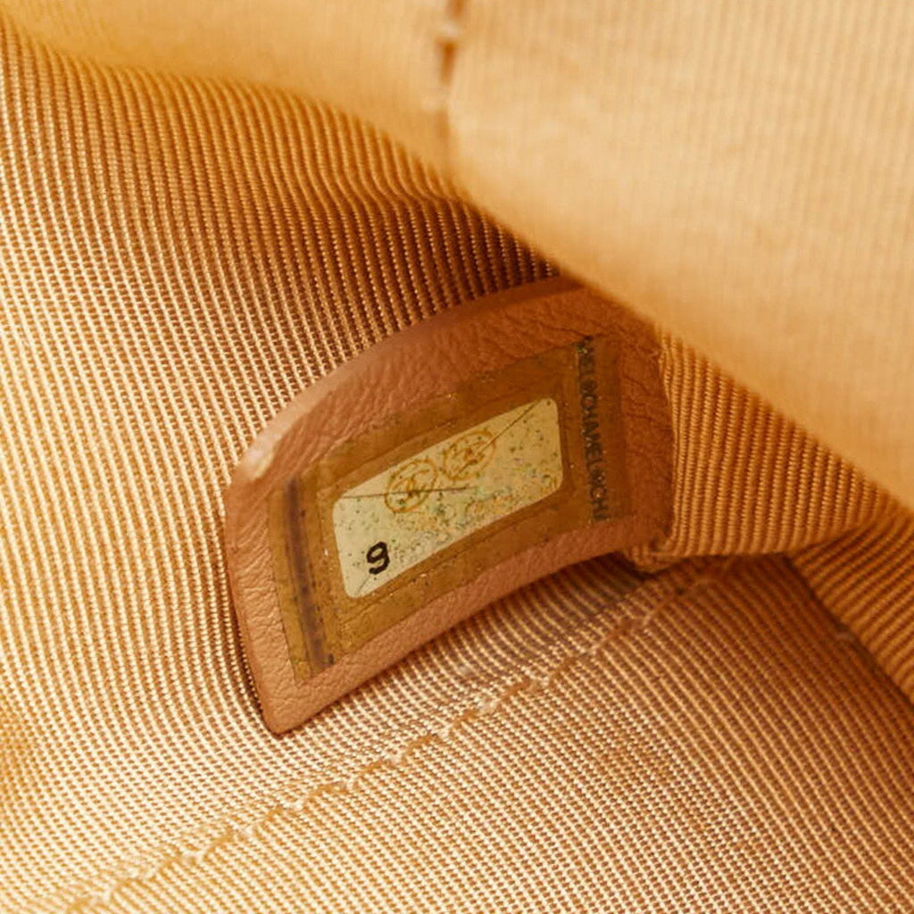 Chanel Beige Caviar Leather Handbag