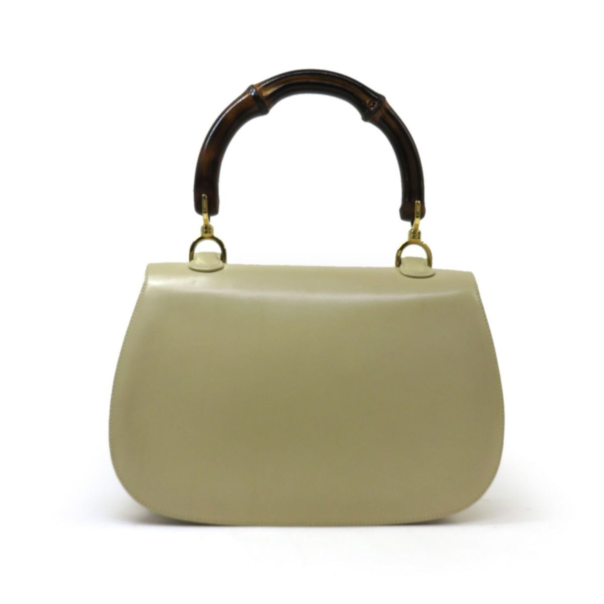 Gucci Beige Leather Handbag (Pre-Owned)