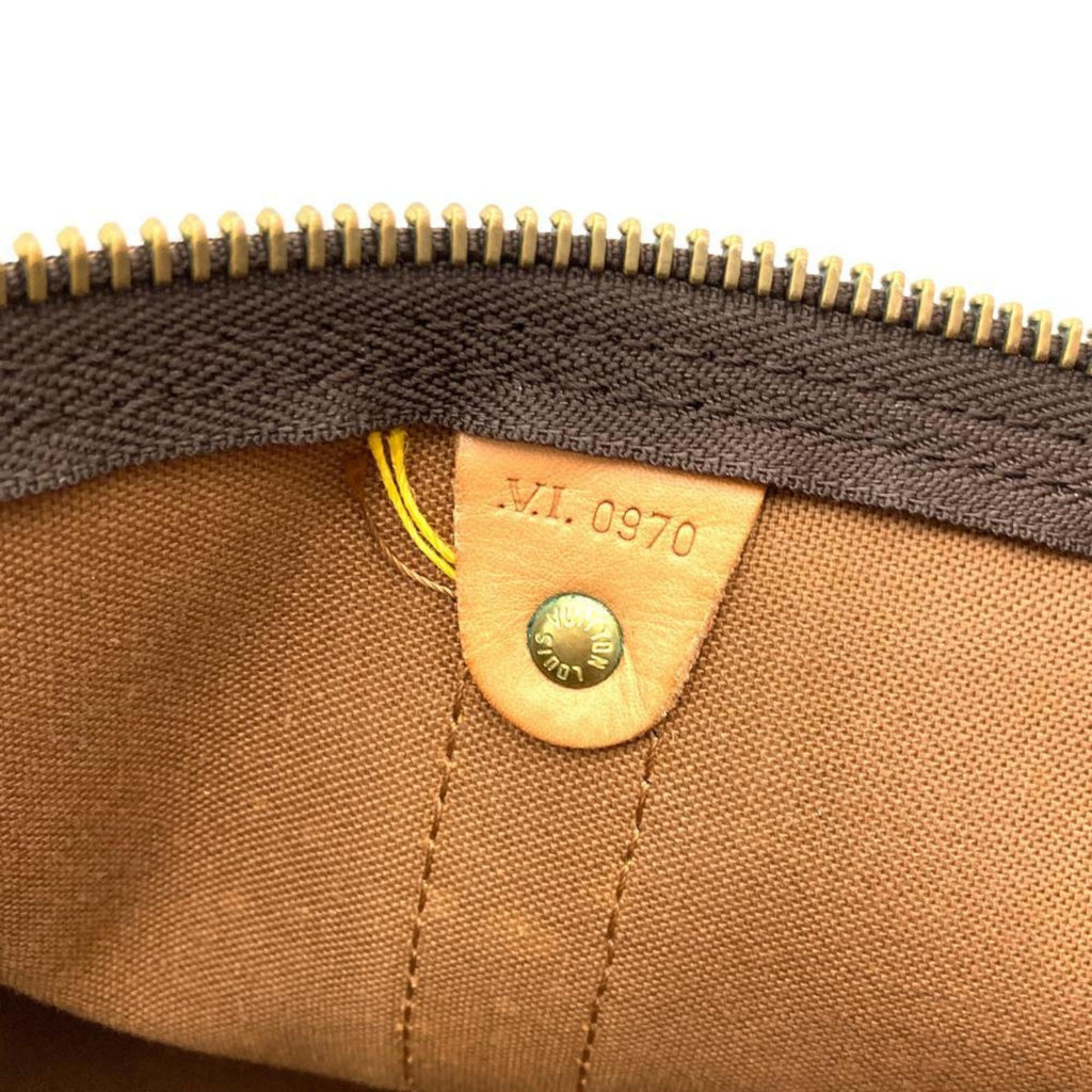 Louis Vuitton Monogram Brown Monogram Leather Boston Bag