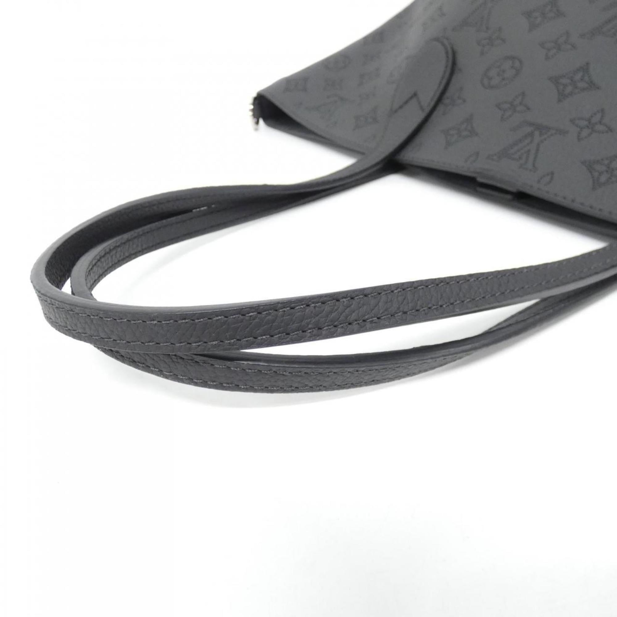 Louis Vuitton Black Leather Handbag Pouch