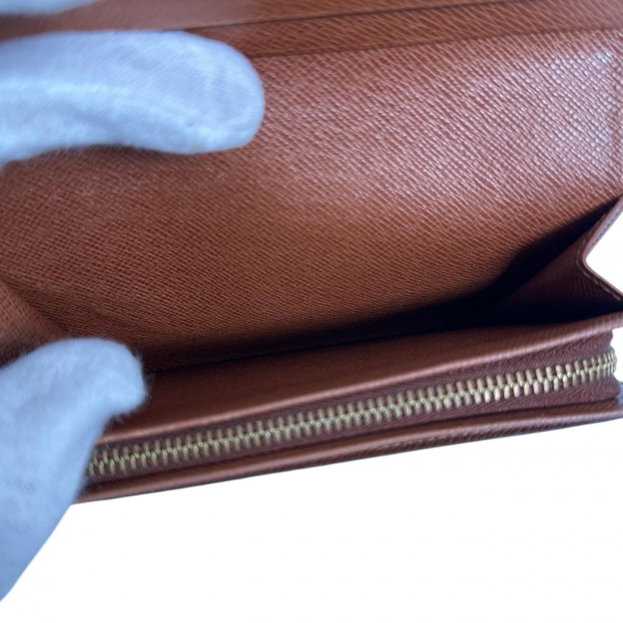 Louis Vuitton Brown Monogram Canvas Wallet