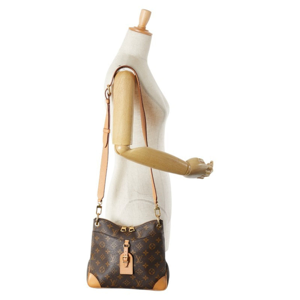 Louis Vuitton Monogram Brown Pvc Leather Shoulder Bag