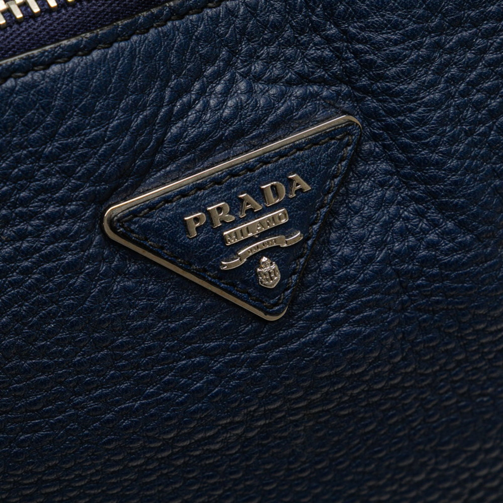 Prada Blue Handbag Tote Bag