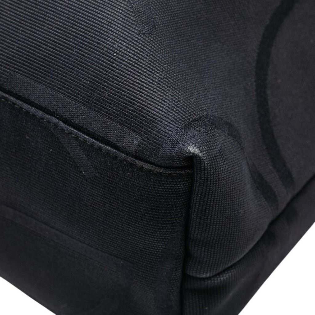 Gucci Black Canvas Tote Bag (Pre-Owned)