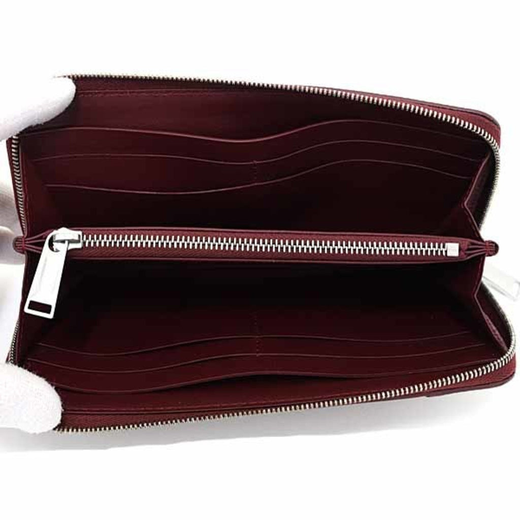 Bottega Veneta Bordeaux Pvc Long Wallet (Bi-Fold)