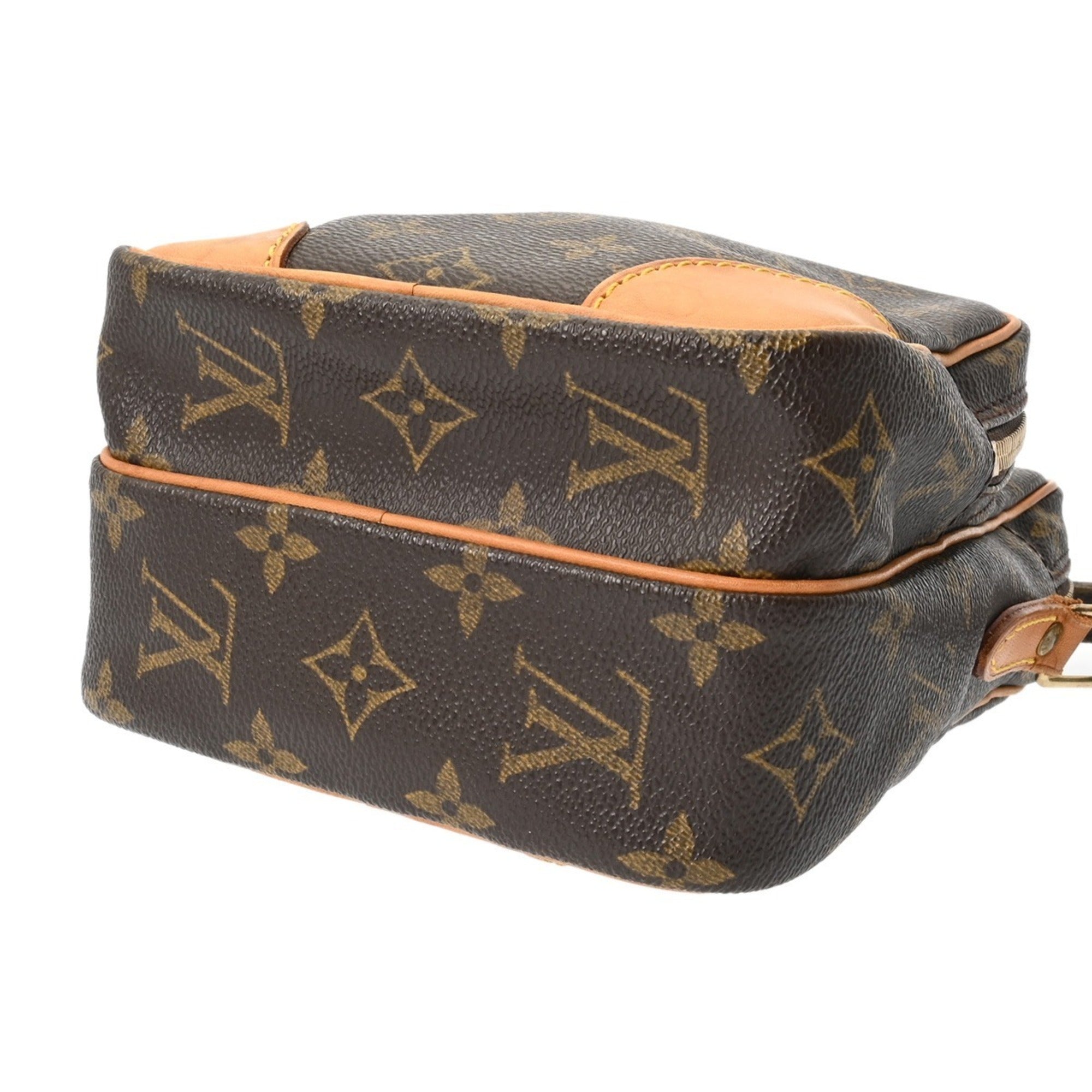 Louis Vuitton Brown Monogram Canvas Shoulder Bag
