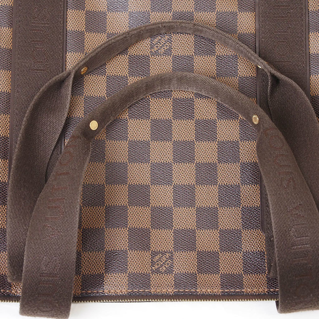 Louis Vuitton Damier Canvas Ebene Damier Canvas Tote Bag