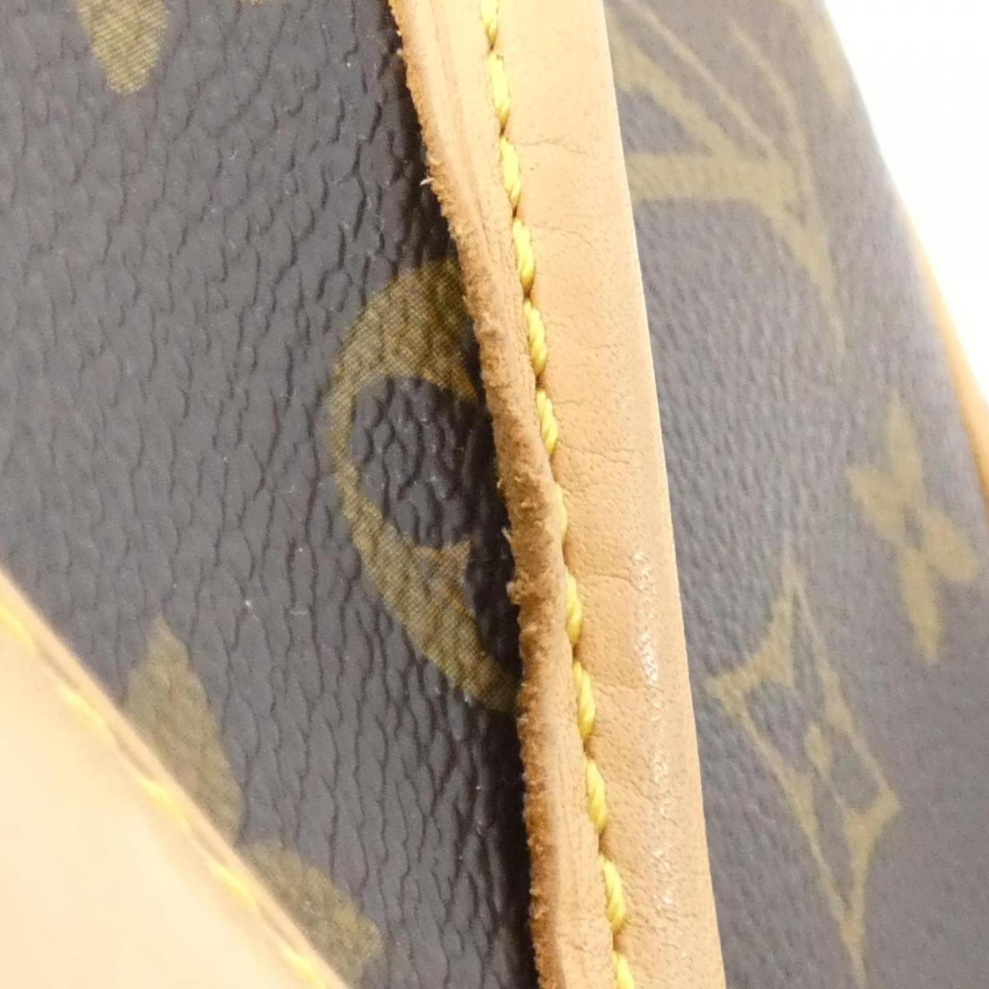 Louis Vuitton Marron Coated Canvas Shoulder Bag