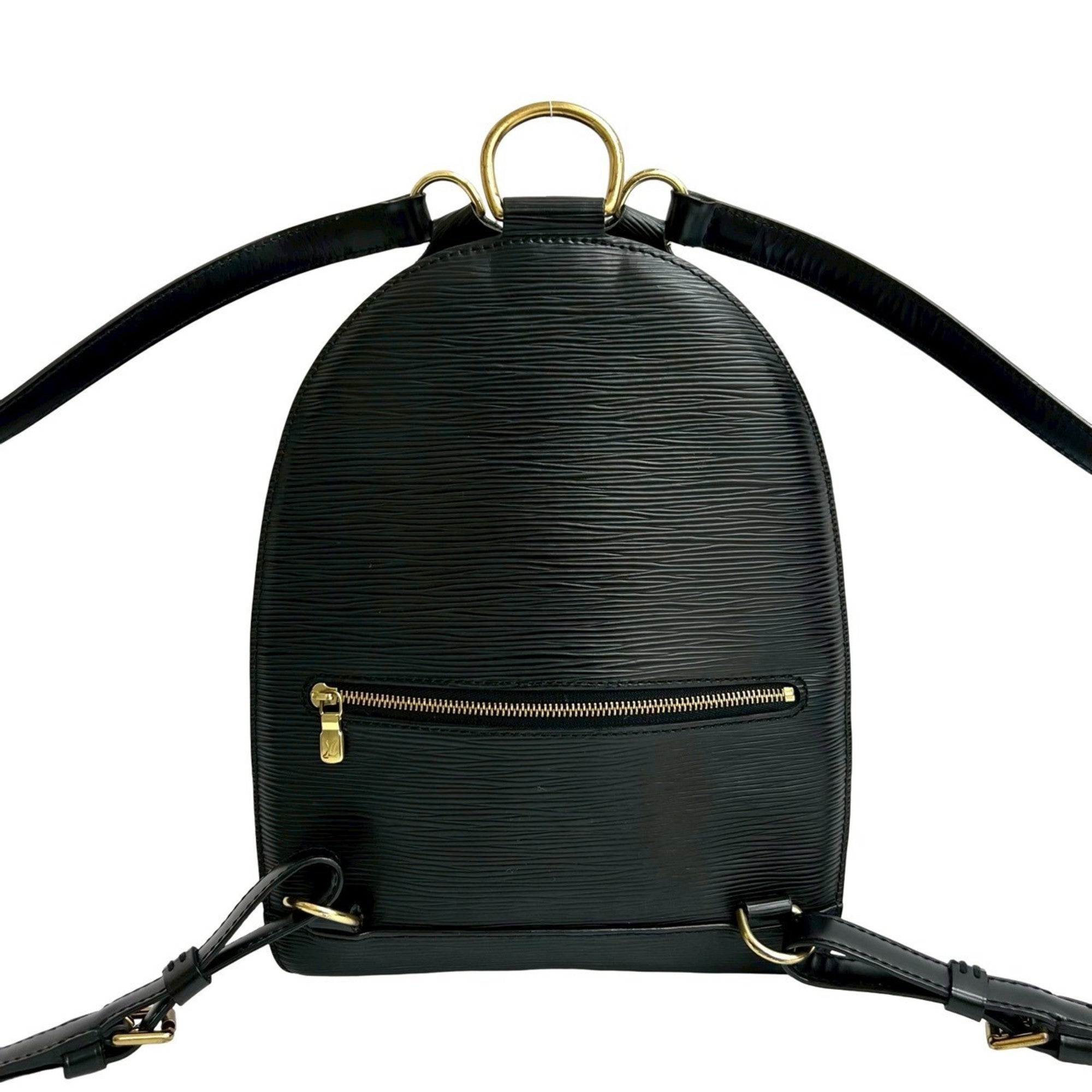 Louis Vuitton Black Epi Leather Backpack