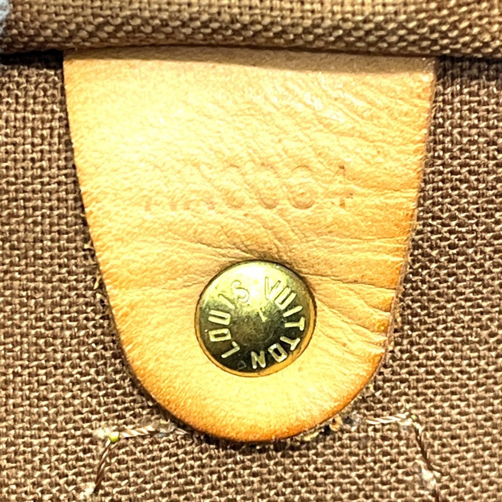 Louis Vuitton Brown Monogram Canvas Boston Bag Handbag