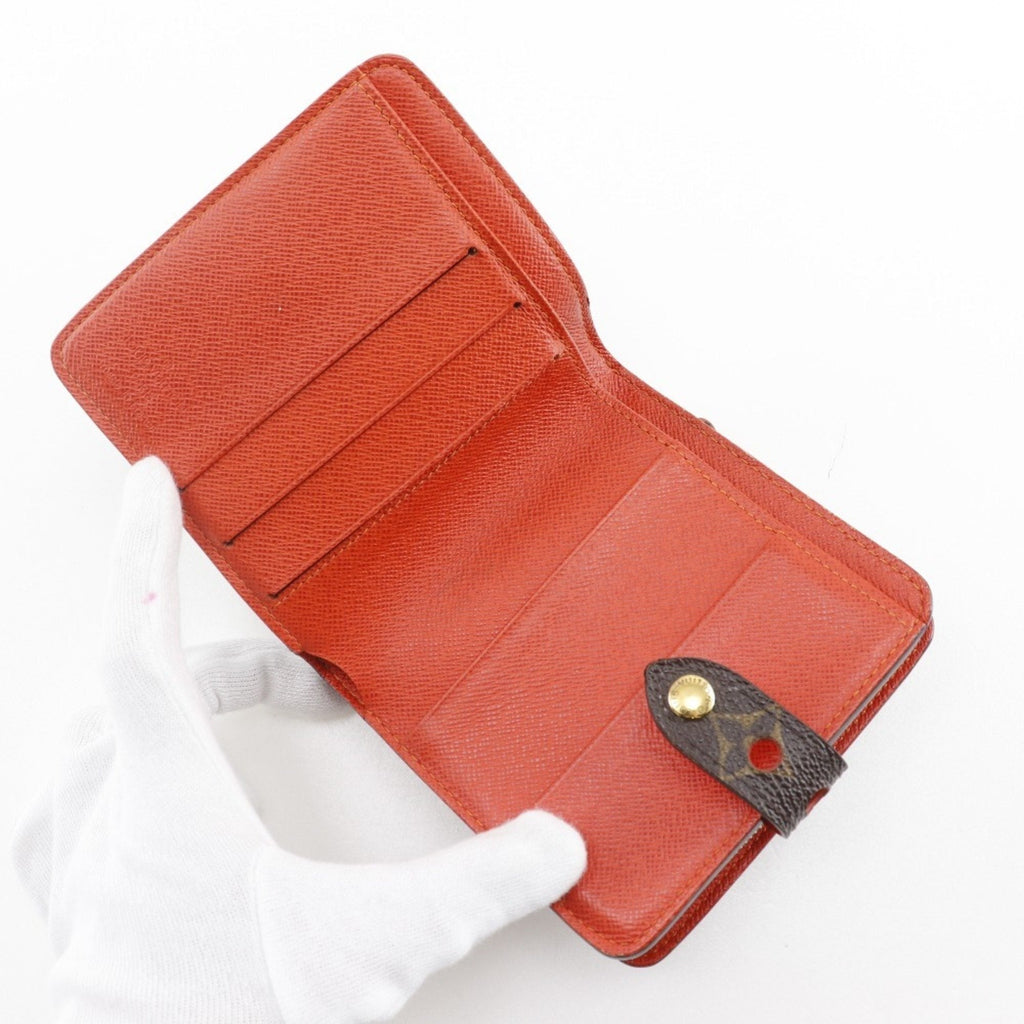 Louis Vuitton Lv Orange Orange Monogram Perforated Wallet