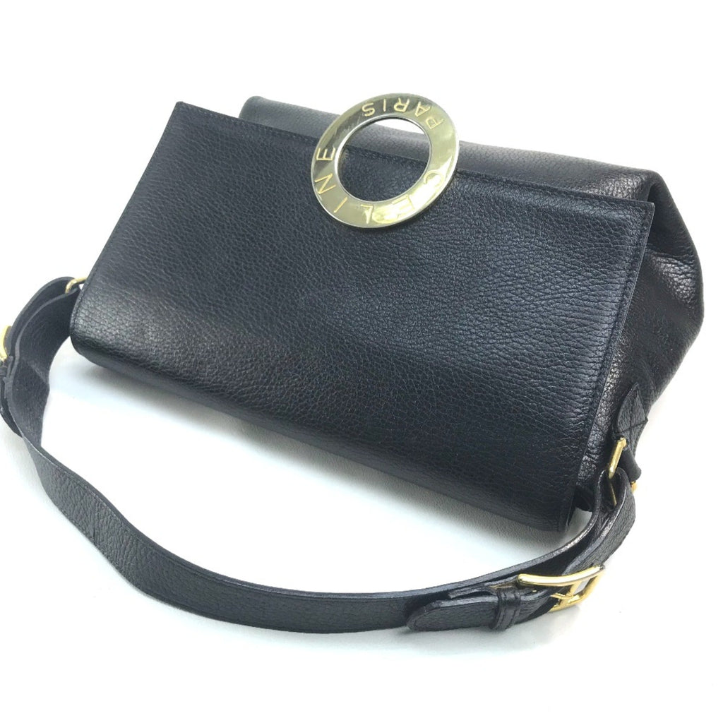 Celine Black Leather Handbag