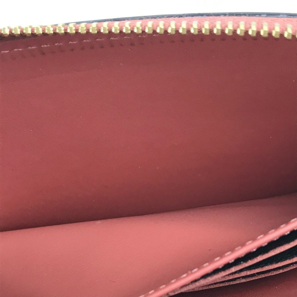 Louis Vuitton Monogram Monogram Pink Beige Monogram Patent Leather Long Wallet