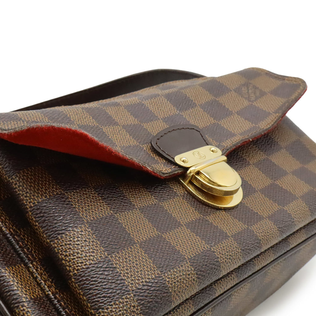Louis Vuitton Brown Pvc Shoulder Bag