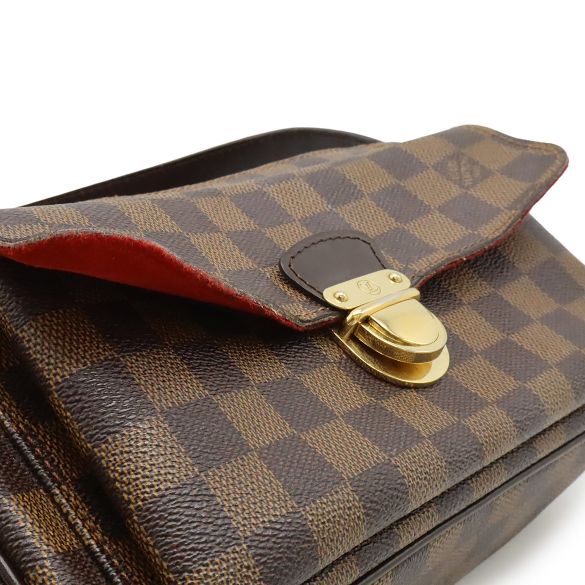 Louis Vuitton Brown Pvc Shoulder Bag