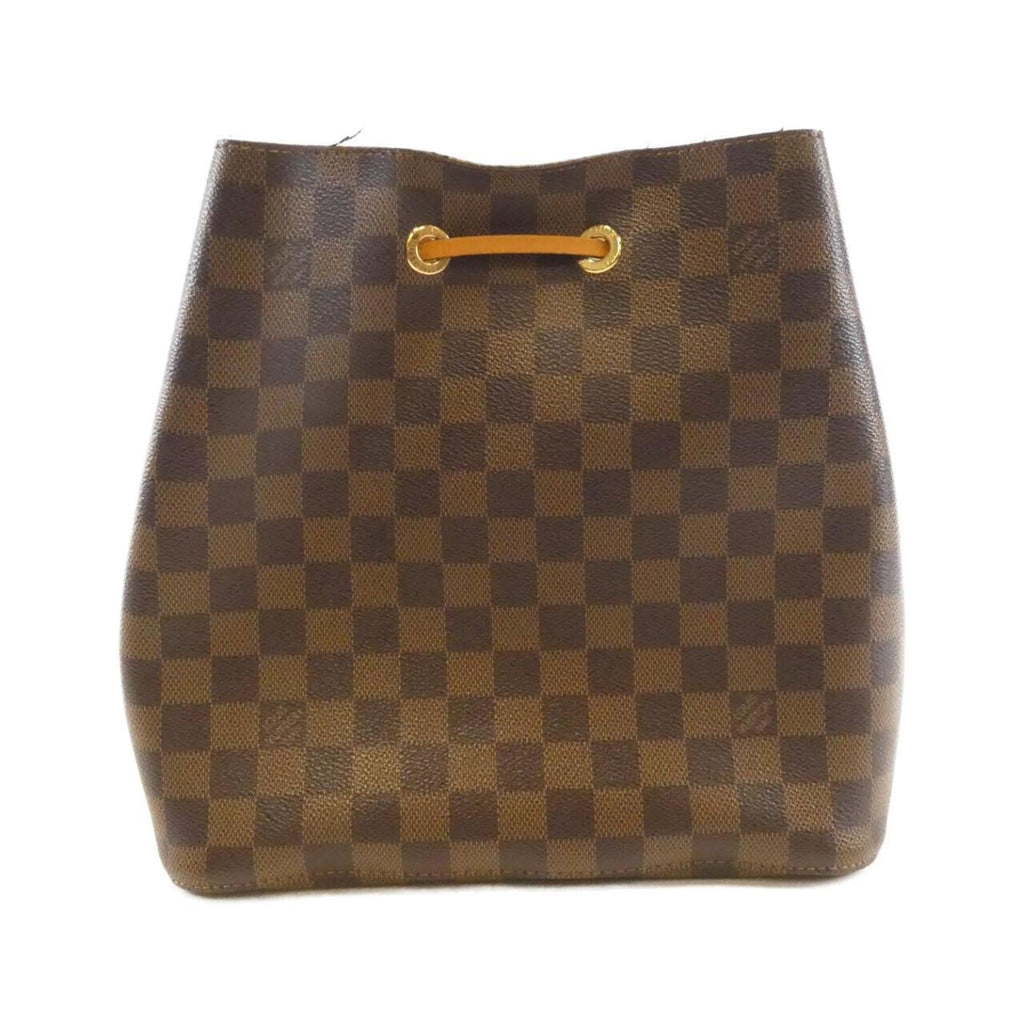 Louis Vuitton Brown Orange Coated Canvas Shoulder Bag