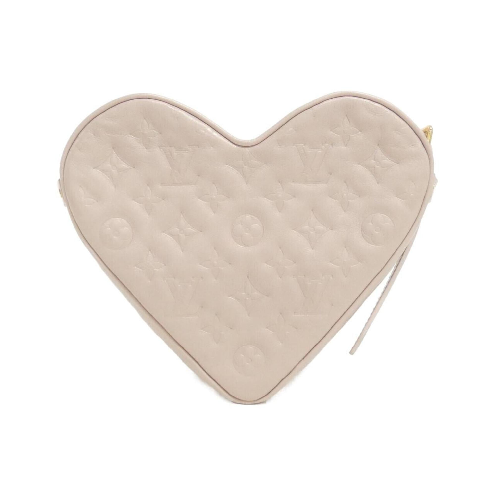 Louis Vuitton Rose Leather Shoulder Bag