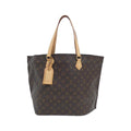 Louis Vuitton Marron Coated Canvas Handbag