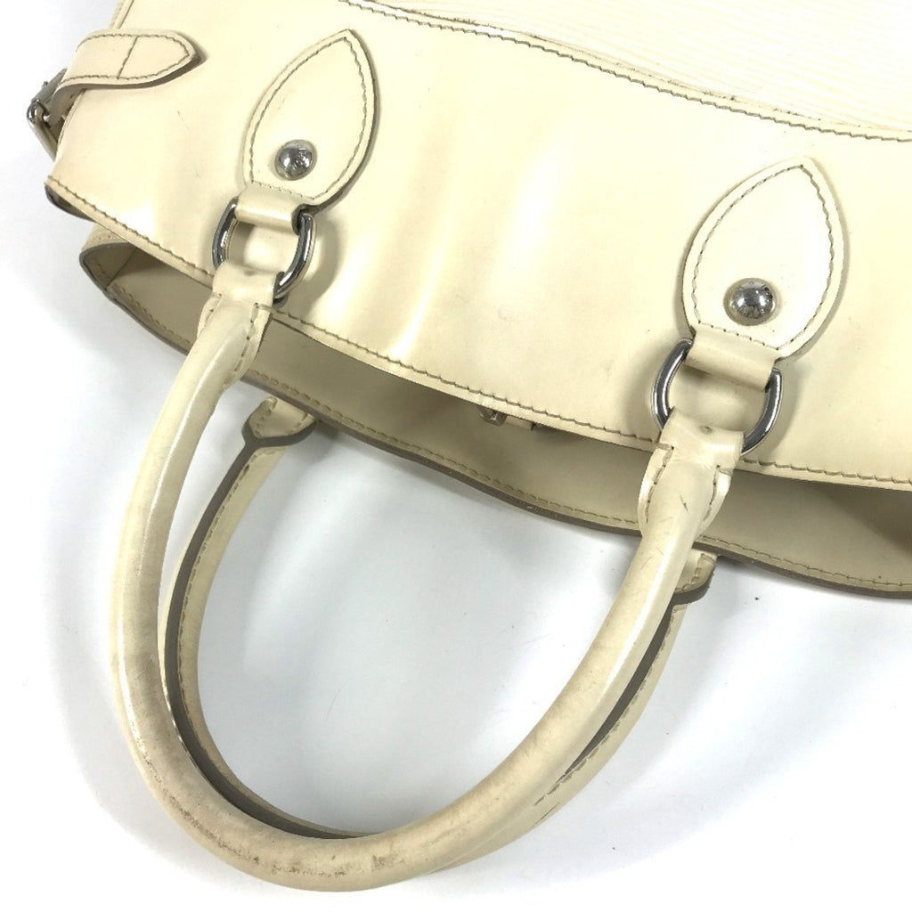 Louis Vuitton Lv Off White White Epi Leather Handbag Tote Bag