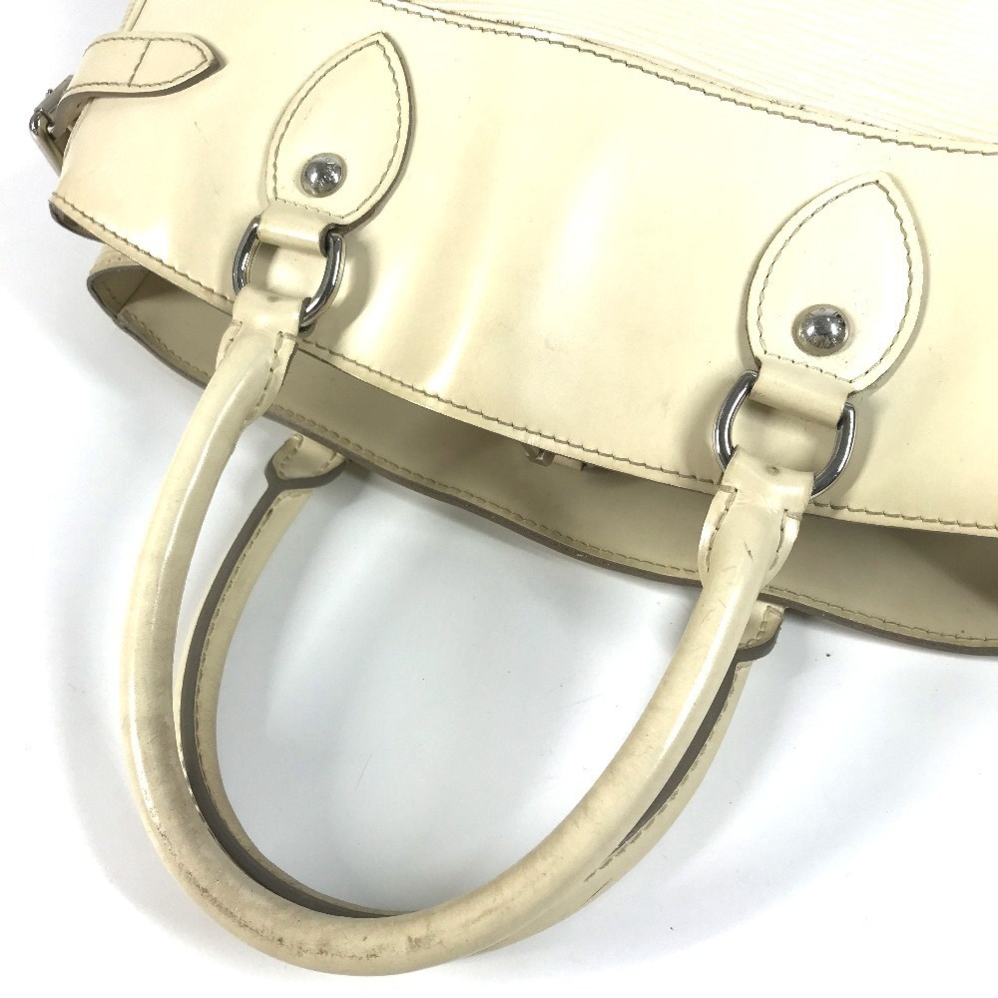 Louis Vuitton Lv Off White White Epi Leather Handbag Tote Bag