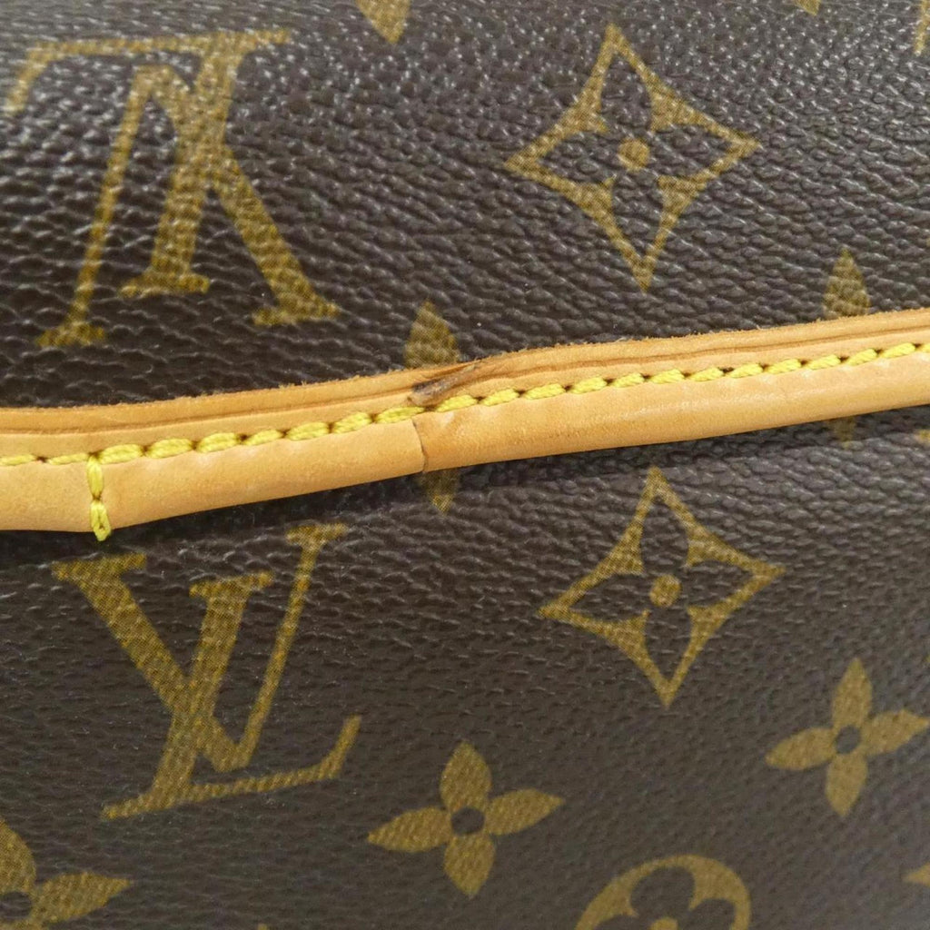 Louis Vuitton Marron Coated Canvas Shoulder Bag
