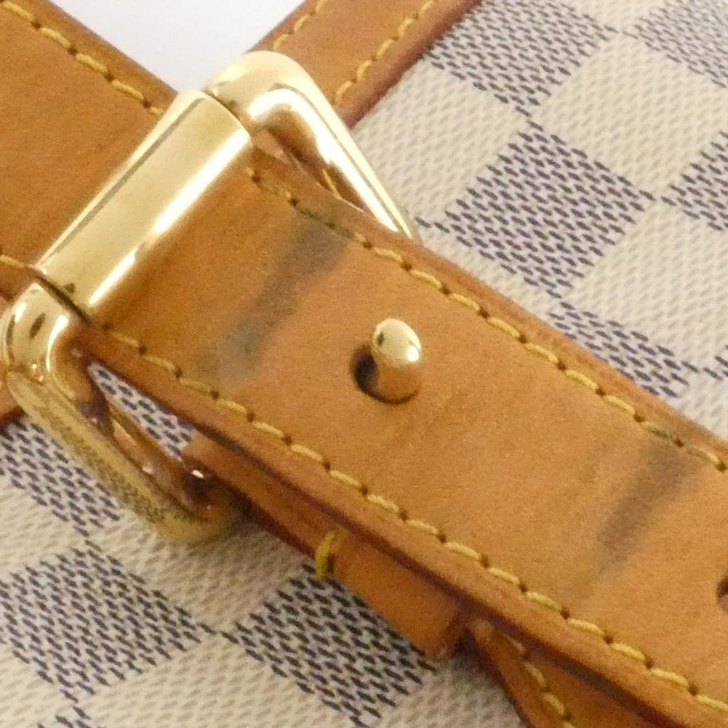 Louis Vuitton Damier Azur Azur Coated Canvas Handbag