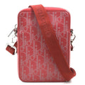 Christian Dior Red Color Leather Shoulder Bag (Pre-Owned)