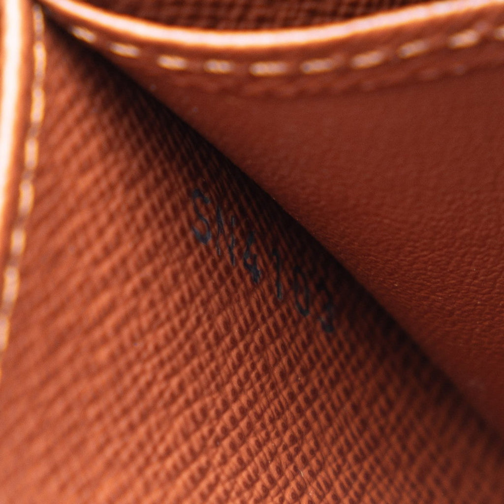 Louis Vuitton Brown Pvc Leather