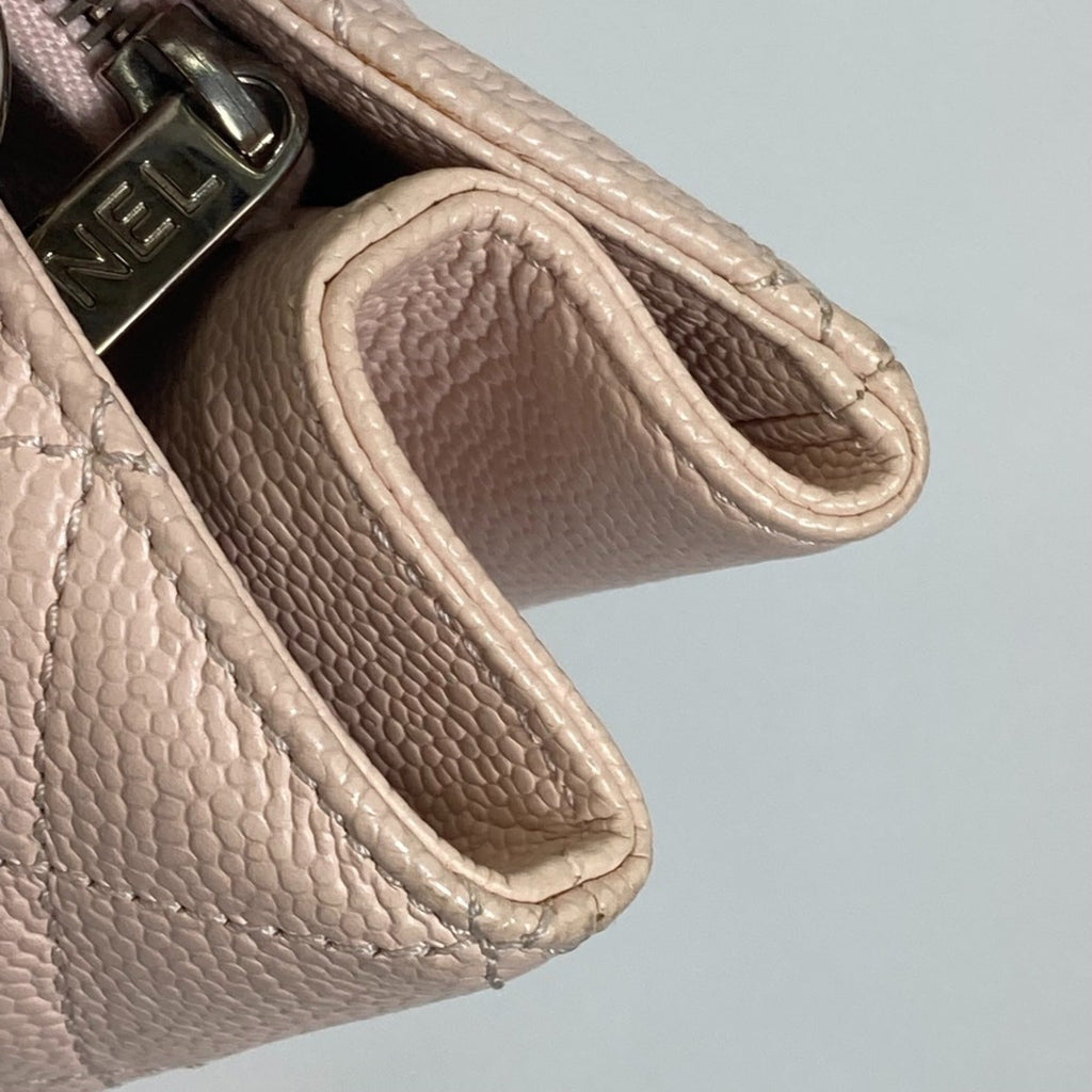 Chanel Pink Leather Tote Bag