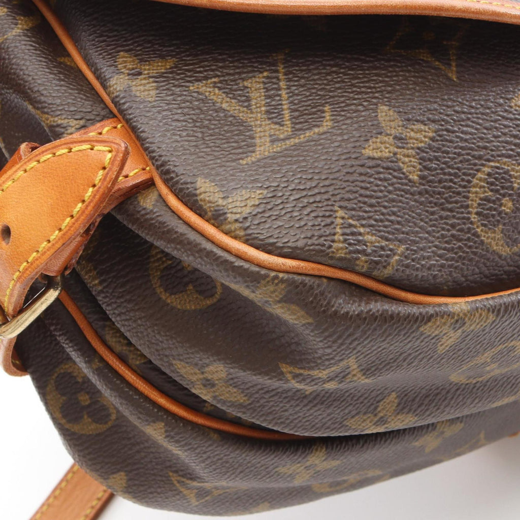 Louis Vuitton Brown Monogram Monogram Leather Handbag Shoulder Bag
