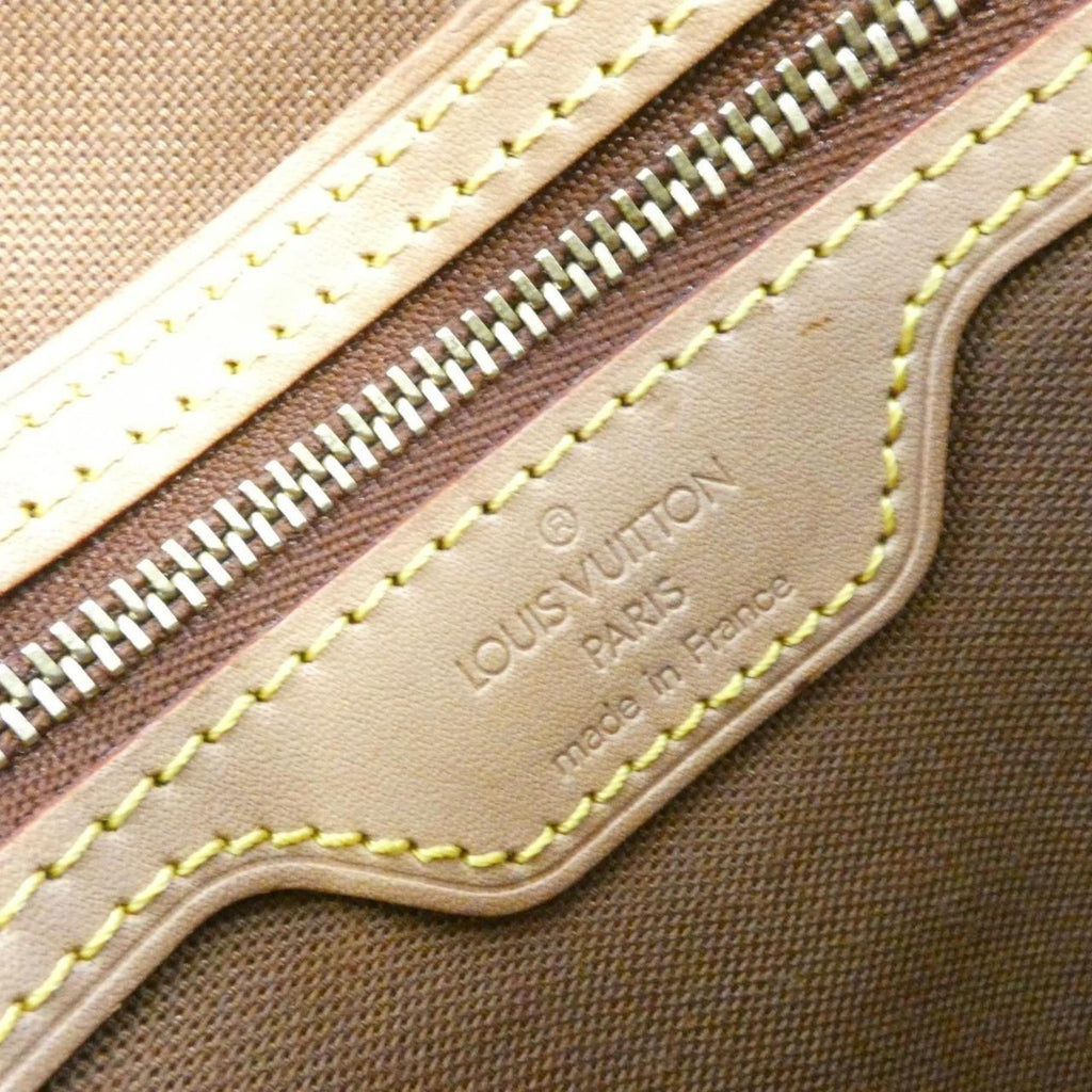 Louis Vuitton Brown Coated Canvas Shoulder Bag