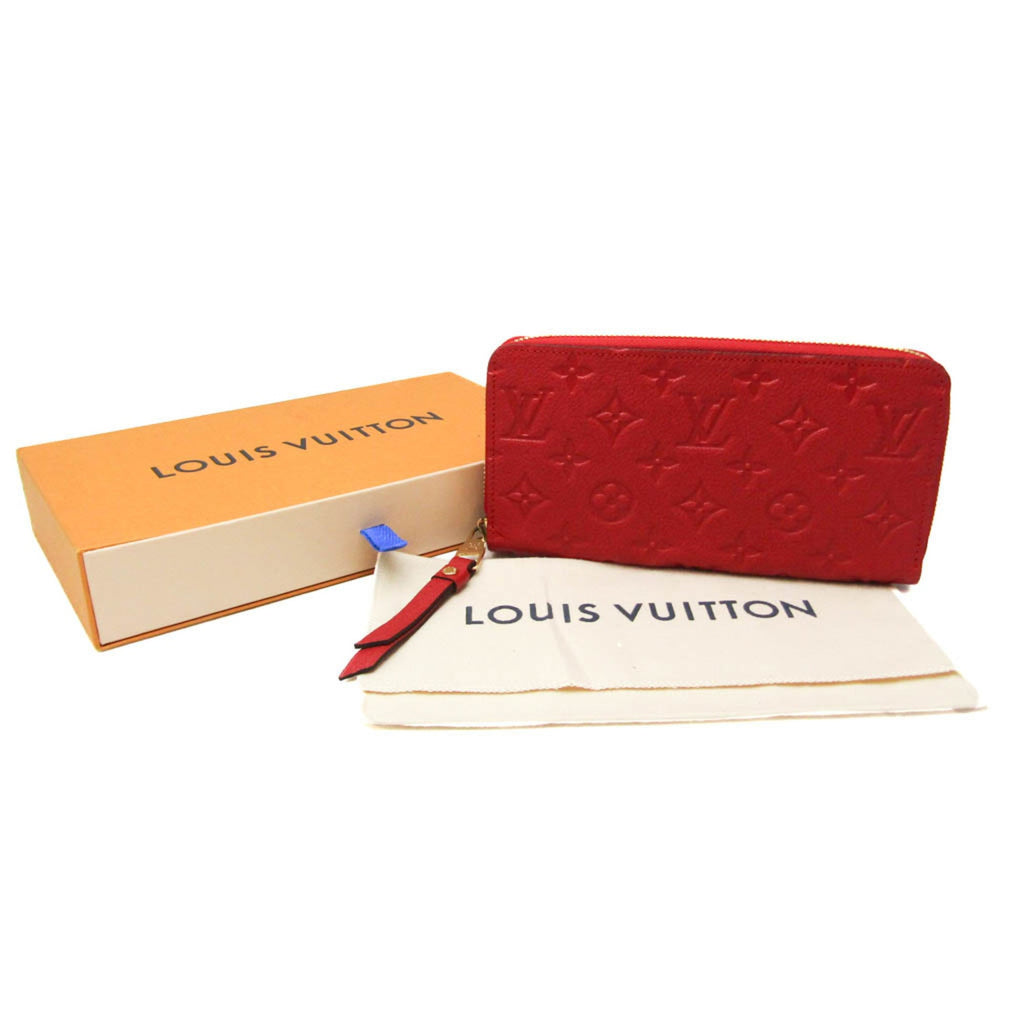 Louis Vuitton Monogram Empreinte Sacrlet Monogram Empreinte Long Wallet