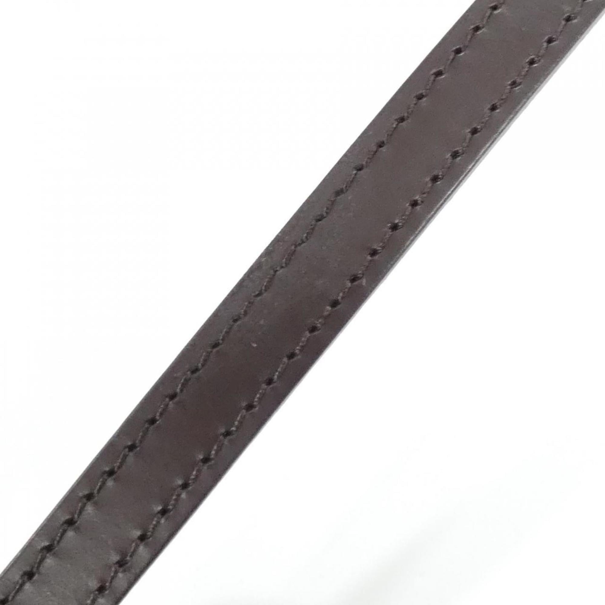 Louis Vuitton Brown Coated Canvas Shoulder Bag
