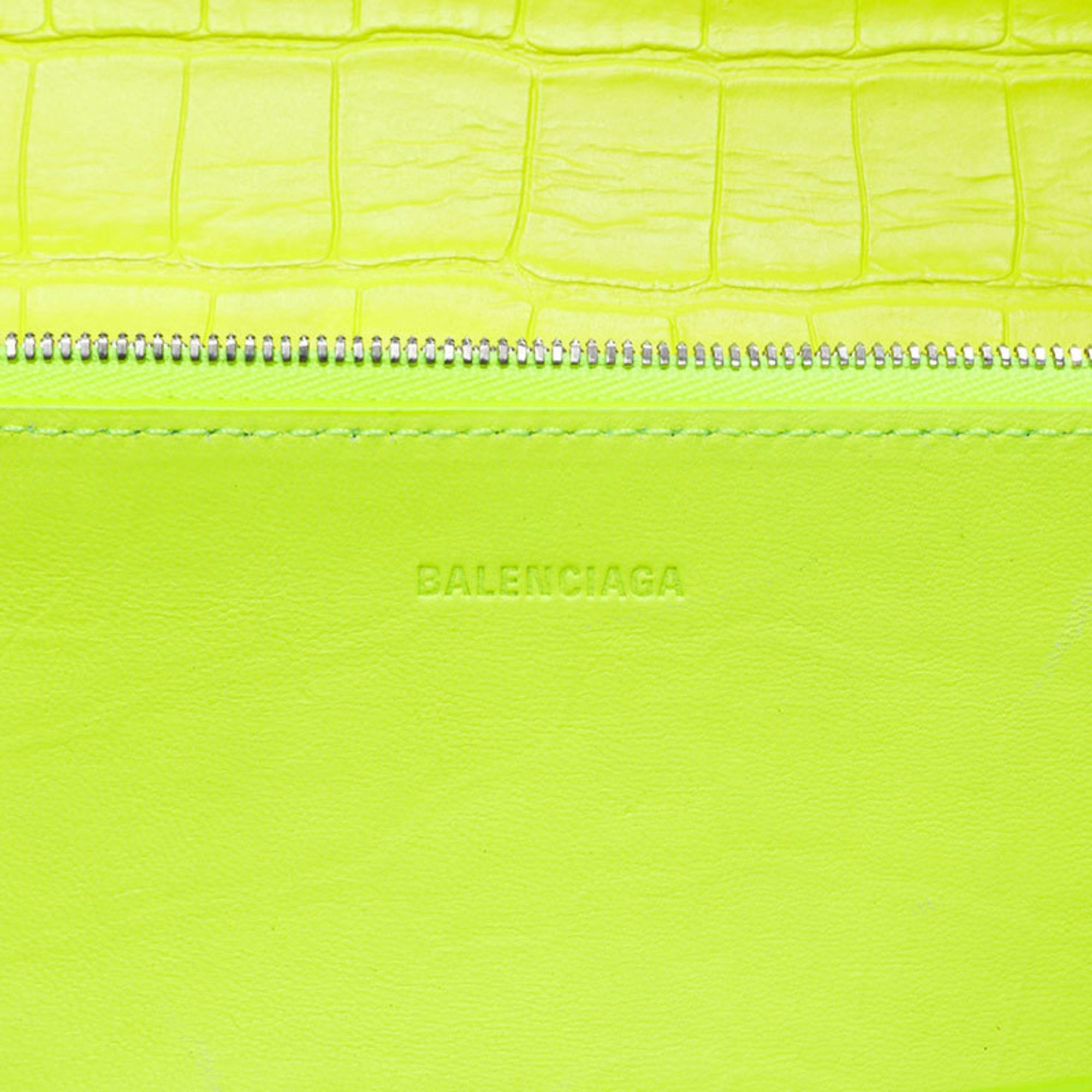 Balenciaga Yellow Leather Shoulder