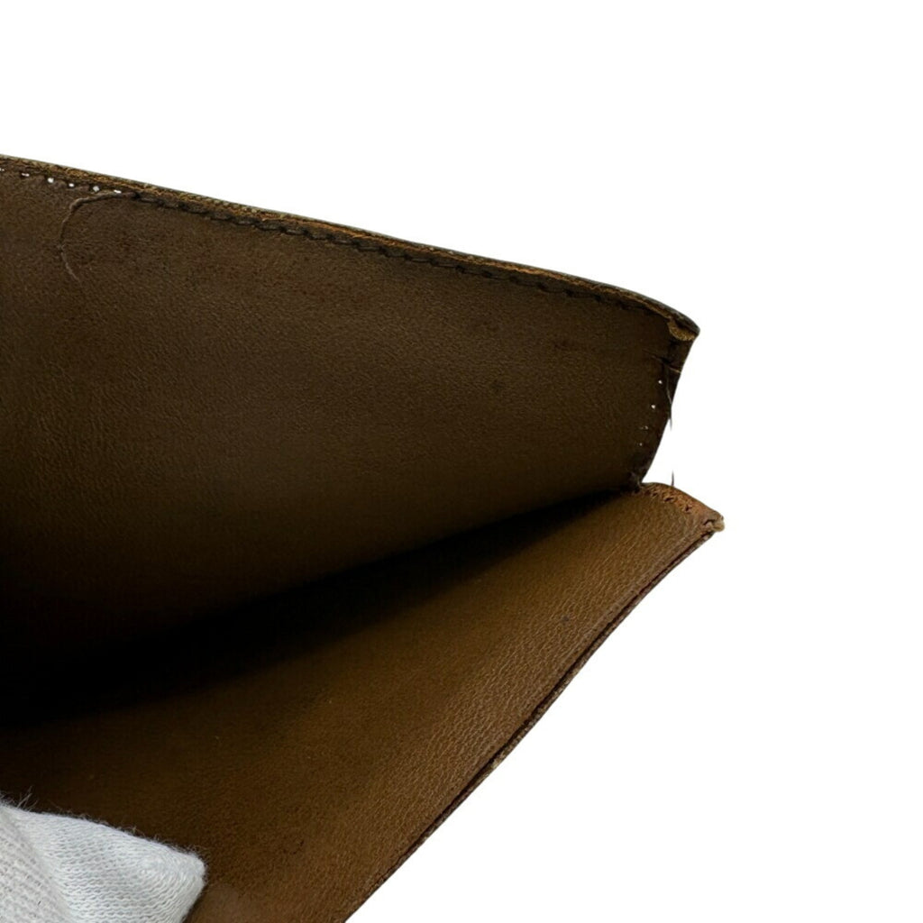 Louis Vuitton Brown Leather Wallet