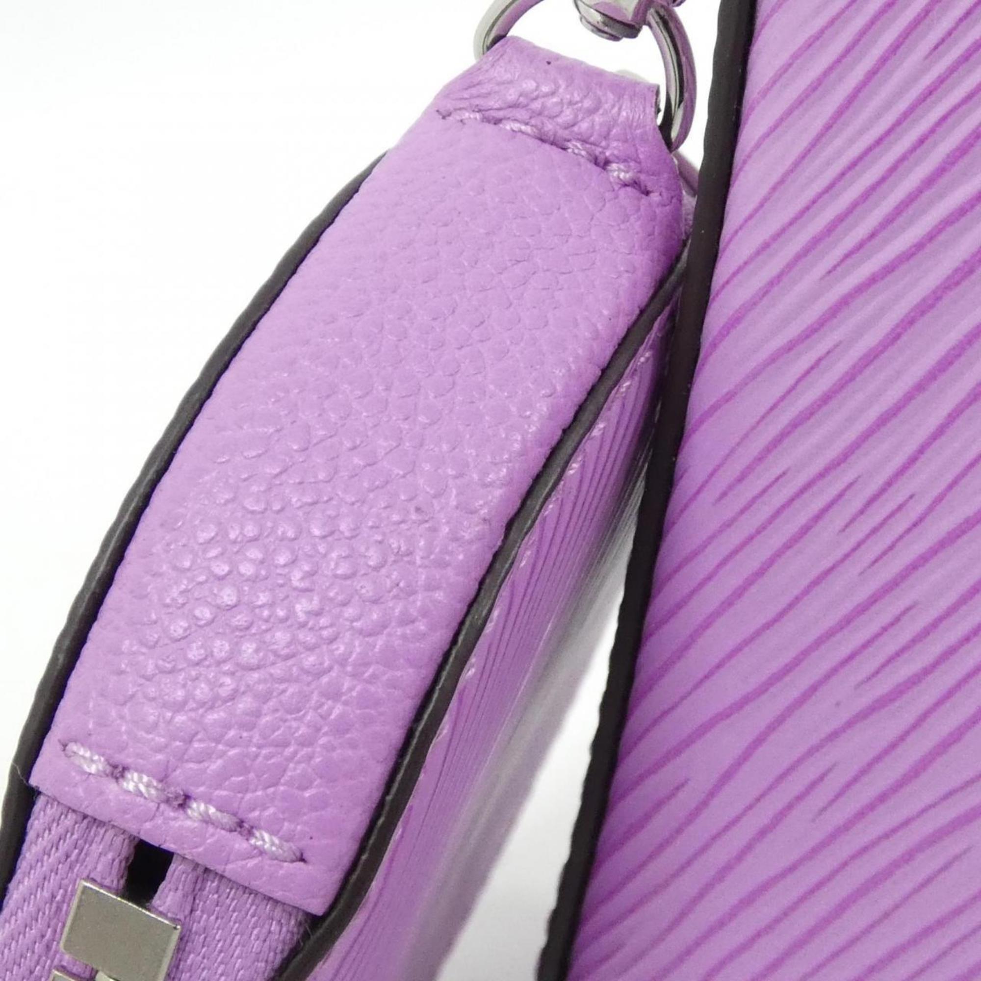 Louis Vuitton Epi Lilac Leather Shoulder Bag