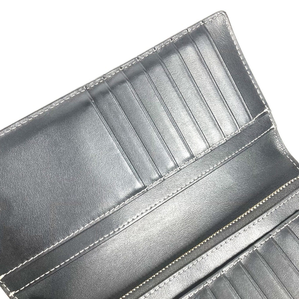 Burberry Brown Pvc Long Wallet (Bi-Fold)