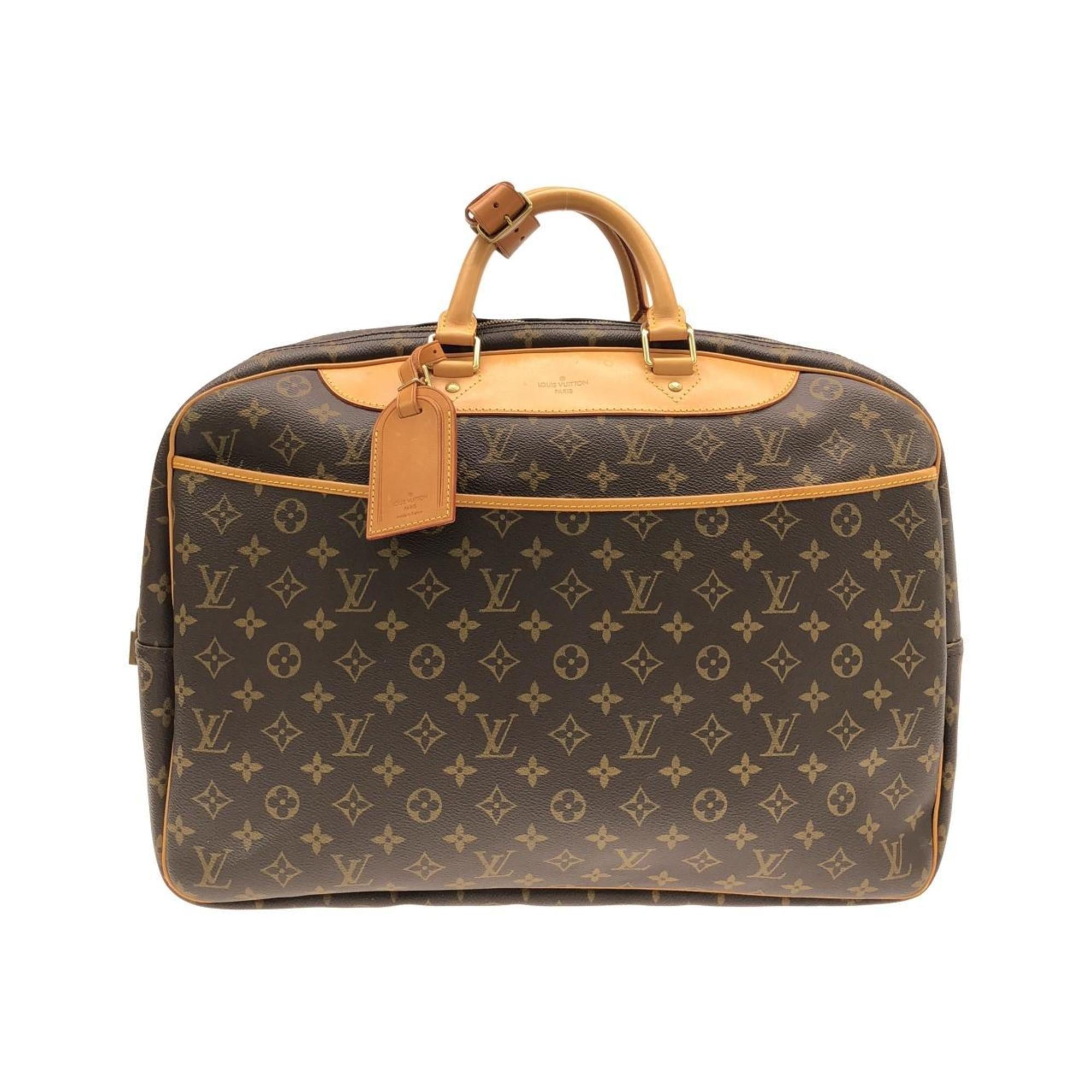 Louis Vuitton Brown Coated Canvas Boston Bag