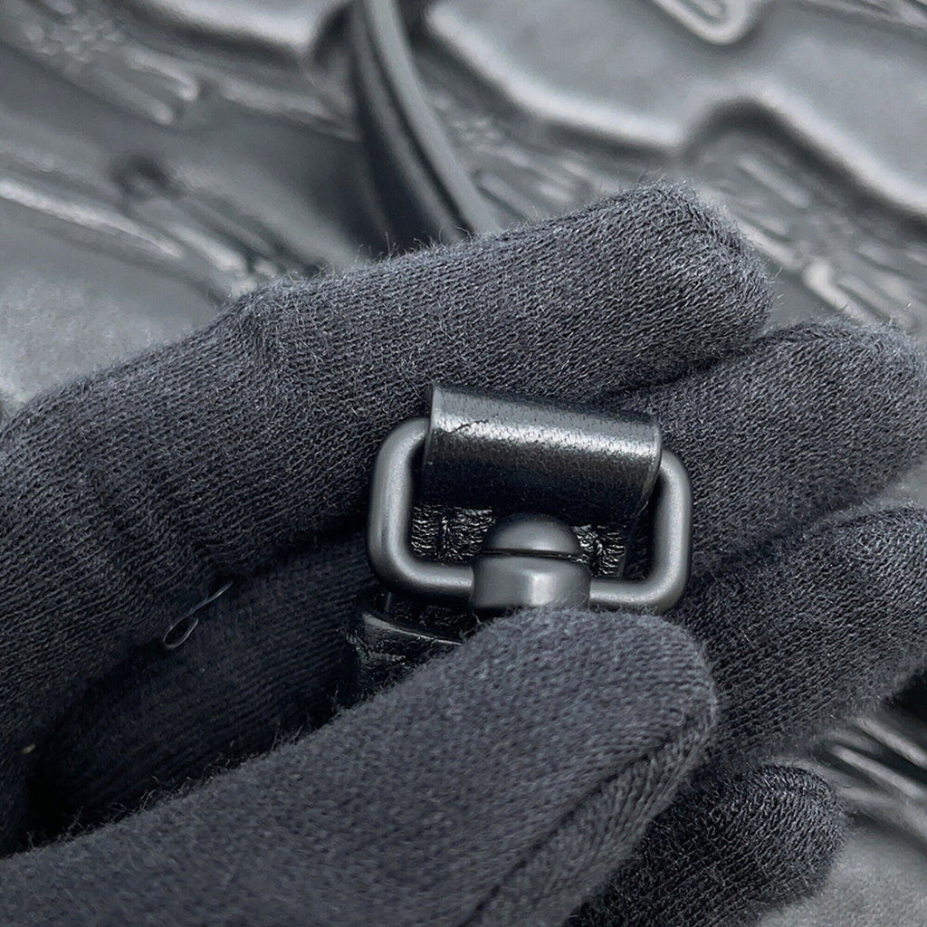 Balenciaga Black Leather Hand