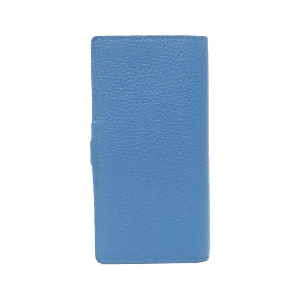 Louis Vuitton Blue Leather Long Wallet