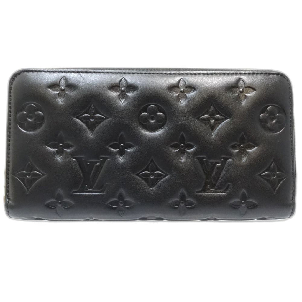 Louis Vuitton Noir Leather Long Wallet