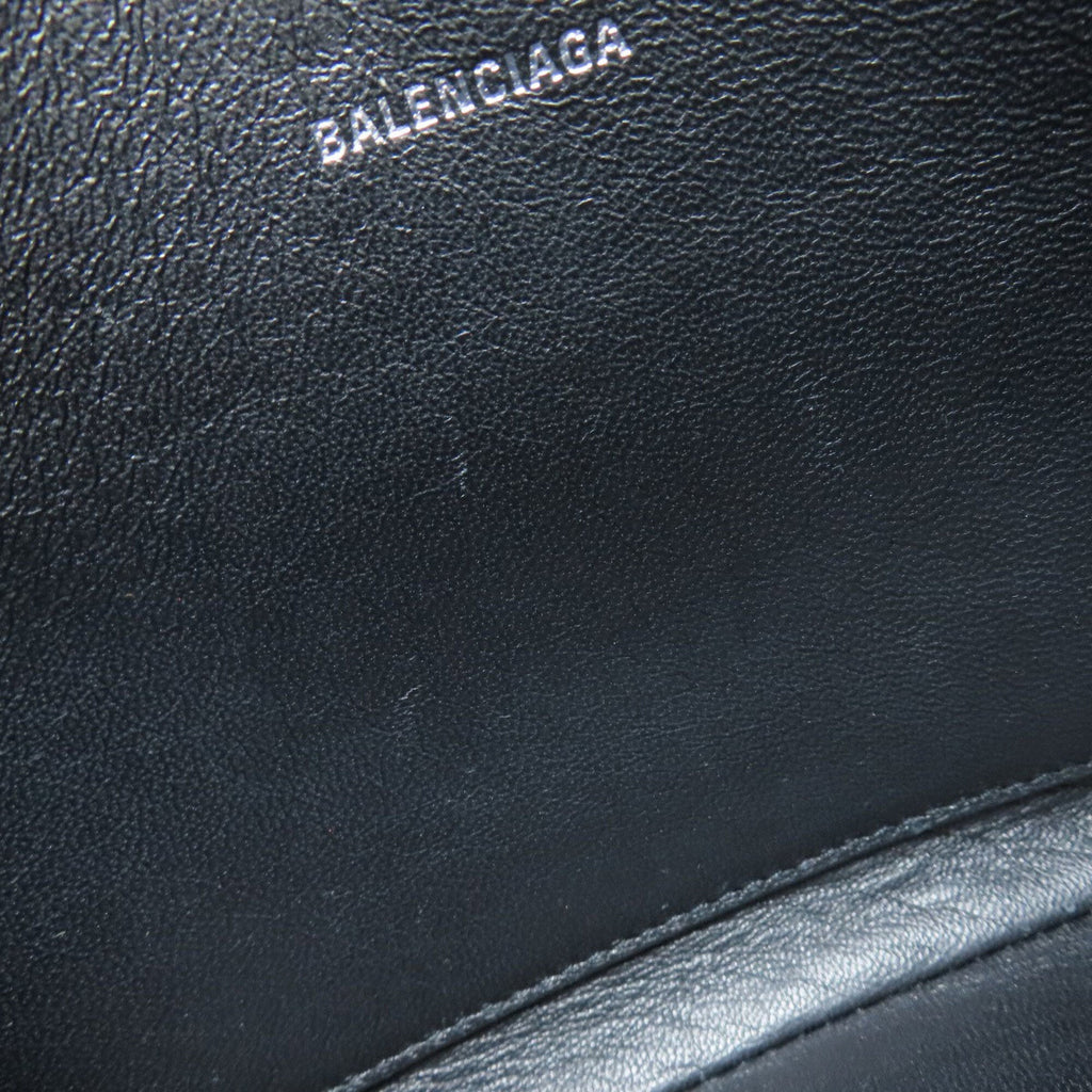Balenciaga Black Leather Pouch