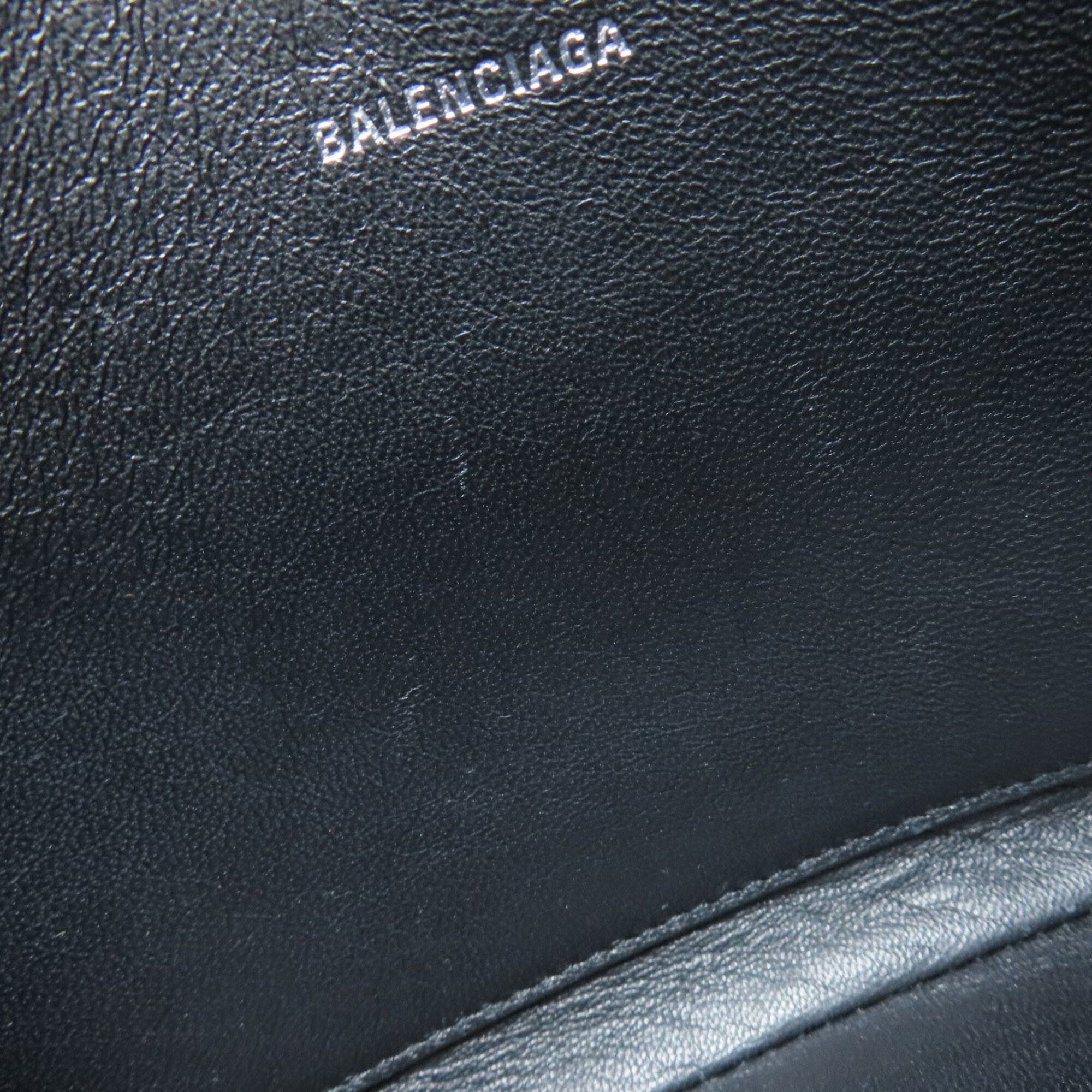 Balenciaga Black Leather Pouch
