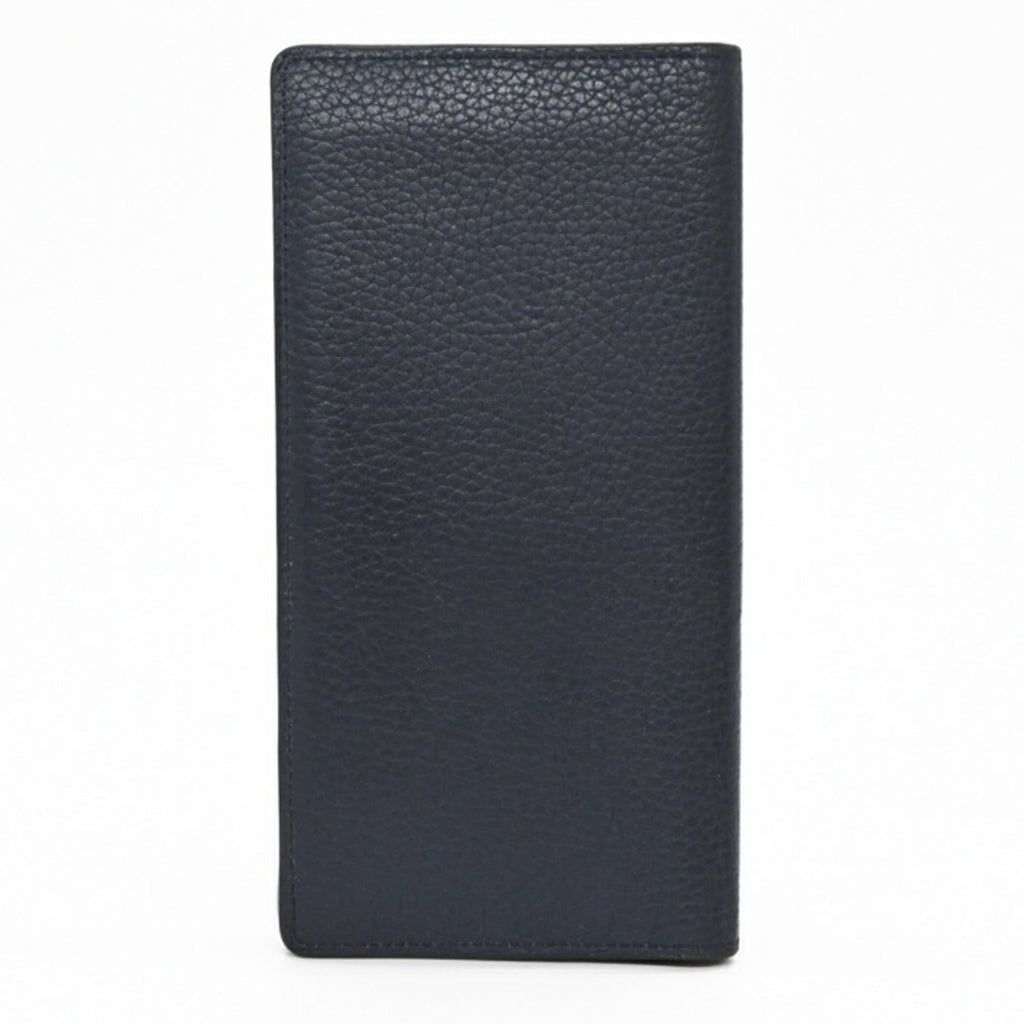 Louis Vuitton Navy Leather Long Wallet