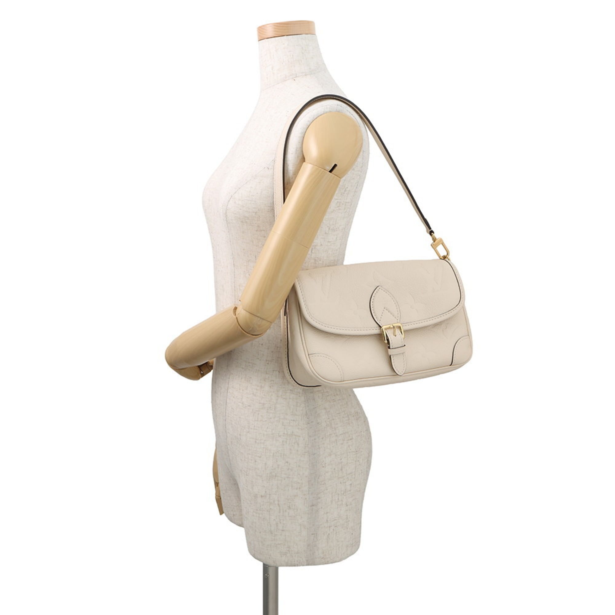 Louis Vuitton Gold Monogram Empreinte Shoulder Bag
