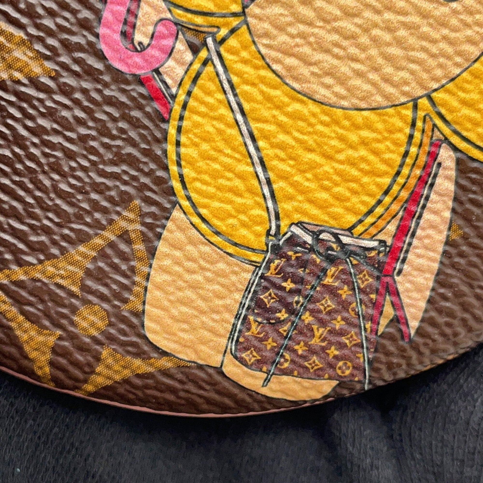 Louis Vuitton Brown Multi-Color Monogram Coin Purse/Coin Case