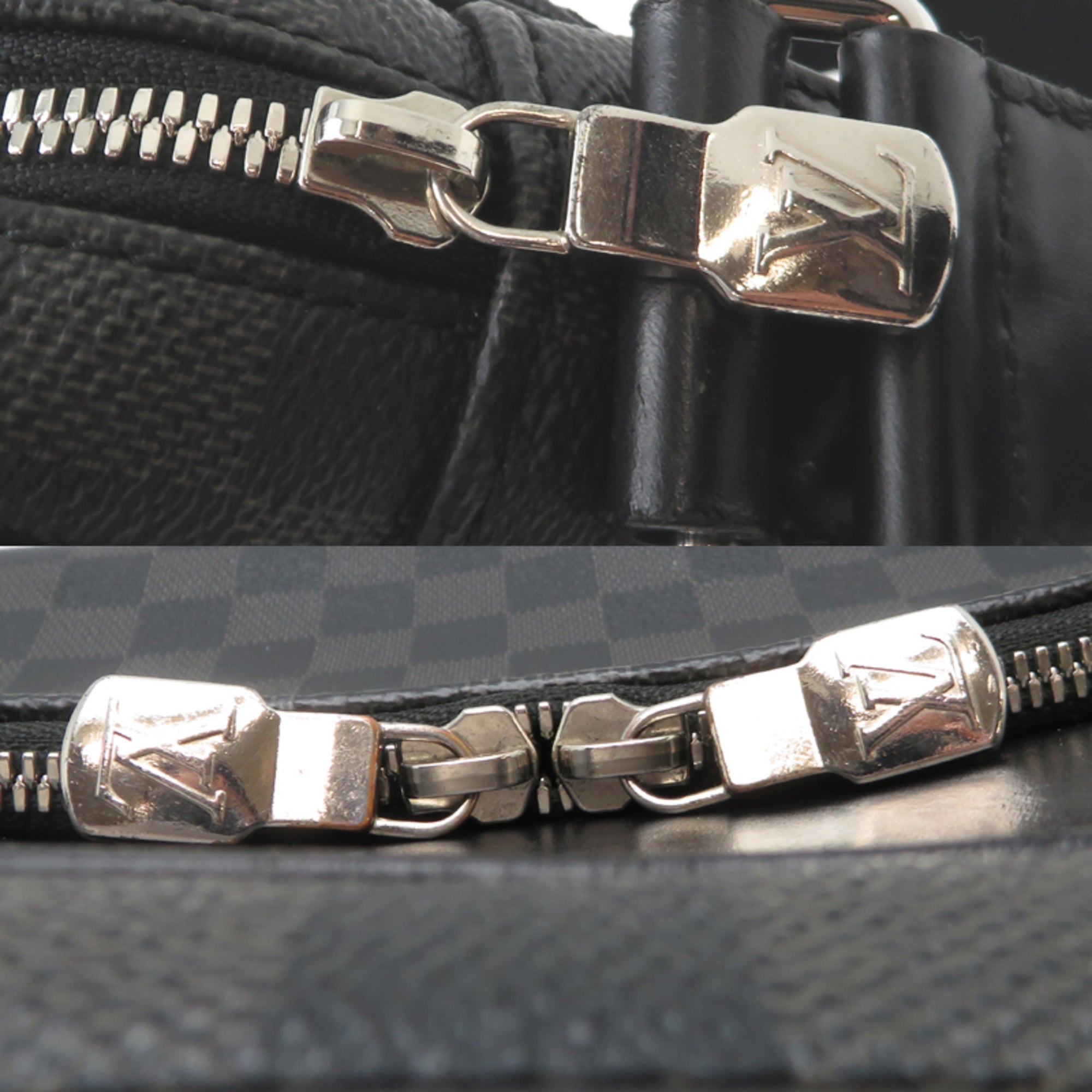 Louis Vuitton Black Damier Graphite Shoulder Bag