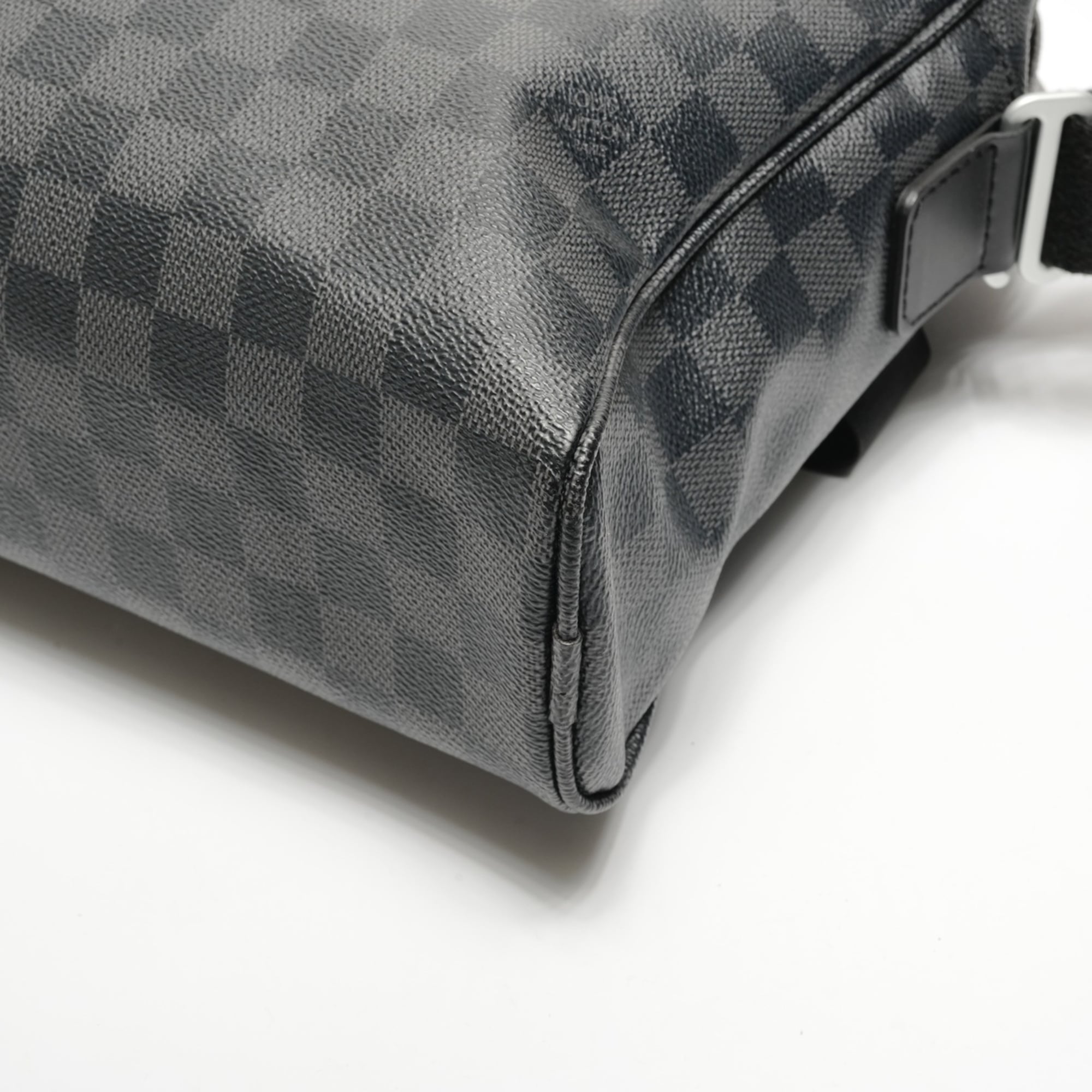 Louis Vuitton Black Damier Graphite Shoulder Bag