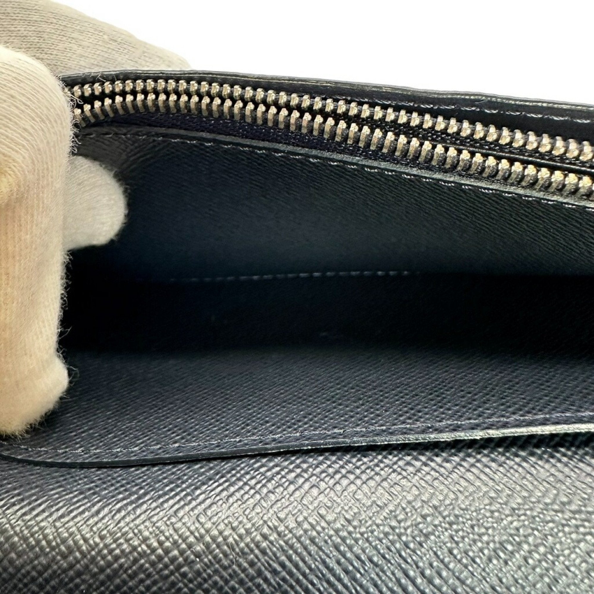 Louis Vuitton Noir Epi Leather Long Wallet